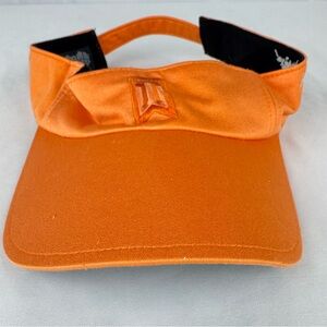 Vintage Tiger Woods Adjustable Orange Visor for the Trump National Golf Club